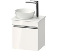 Duravit Sivida Meuble sous-lavabo sur console, charnières à gauche, poignée profilée chromée, 400x325x440mm, SV4656L10220000