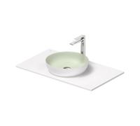 Set de lavabos Duravit Sivida rond avec console 880x500x123mm, 268013FG00