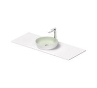 Set de lavabos Duravit Sivida rond avec console 1280x500x123mm, 268015FG00