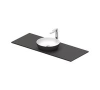 Duravit Sivida Plan de toilette avec vasque à poser, 268015FI00,