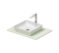 Duravit Sivida Plan de toilette avec vasque à poser, 268017FH00,