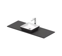 Duravit Sivida Plan de toilette avec vasque à poser, 268020FI00,