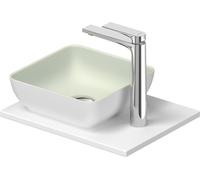 Duravit Sivida Set lavabos rectangulaires in onsole 410x330x123mm, 268023FG00