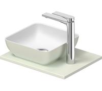 Duravit Sivida Set lavabos rectangulaires in onsole 410x330x123mm, 268023FH00
