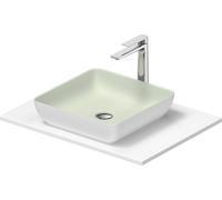Duravit Sivida Set lavabos rectangulaires in onsole 680x500x123mm, 268017FG00