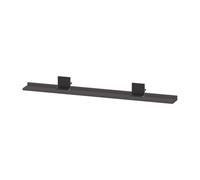 Tablette Duravit Sivida, support noir diamant mat, 1200x115x35mm, SV74340BD490000
