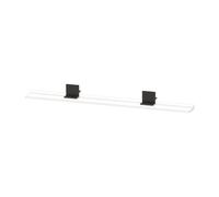 Tablette Duravit Sivida, support noir diamant mat, 1280x115x35mm, SV74350BD180000