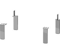 Duravit Socle universel, chromé, 4 pièces, 44x10 mm, UV999400000