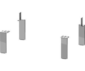 Duravit Socle universel, chromé, 4 pièces, 44x10 mm, UV999400000