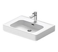 Duravit Soleil by Starck lavabo 2376650000 65 x 48 cm, blanc , avec trou pour robinetterie, trop-plein, rangée de trous pour robinetterie