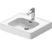 Duravit Soleil by Starck lavabo, 550x480mm, avec trop-plein et trou pour robinet, 237655, 23765500001, Couleur: Blanc avec Wondergliss