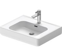 Duravit Soleil by Starck lavabo, 600x475mm, avec trop-plein et trou pour robinet, 237660, 23766000001, Couleur: Blanc avec Wondergliss