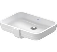 Duravit Soleil by Starck lavabo encastré, 525x405mm, avec trop-plein, sans plage de robinetterie, 039749, 0397490060, Couleur: Blanc