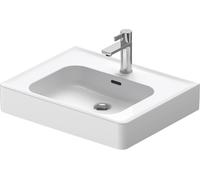 Duravit Soleil by Starck lavabo pour meuble, 600x480mm, avec trop-plein et trou pour robinet, 237760, 2377600000, Couleur: Blanc