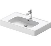 Duravit Soleil by Starck lavabo pour meuble, 800x480mm, avec trop-plein et trou pour robinet, 237780, 2377800000, Couleur: Blanc