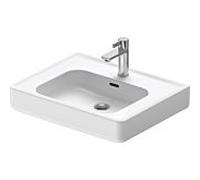Duravit Soleil by Starck lavabo, 600x475mm, avec trop-plein et trou pour robinet, 237660, 23766000001, Couleur: Blanc avec Wondergliss