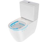 Duravit Soleil by Starck WC au sol, sans rebord, 650x370x415mm, 2, 2011092000, Couleur: Blanc avec HygieneGlaze