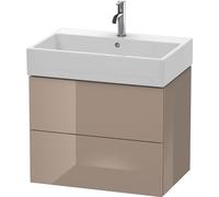 Duravit Soubassement de lavabo Duravit L-CUBE 544x684x459mm cappu hgl