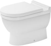Duravit Stand lavable WC Starck 3 56cm, sortie horizontale, blanc, 0124090000, Couleur: Blanc