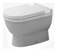 Duravit Stand Tiefspül WC Starck 3 01240900001 blanc, papier glacé, sortie horizontale