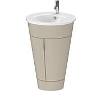 Duravit Starck 1 S1952006060 56x60x82,5cm, droit, taupe satiné
