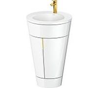 Duravit Duravit Meuble sous-lavabo c-bonded Set Starck 1 56x86,4x60,5cm, blanc hgl Quantité:1