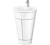 Duravit Duravit Meuble sous-lavabo c-bonded Set Starck 1 56x86,4x60,5cm, st, IB, G ES ge, blanc hgl Quantité:1