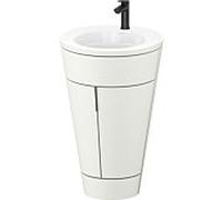 Duravit Duravit Meuble sous lavabo c-bonded Set Starck 1 56x86,4x60,5cm, st, IB, G noir, No w m Quantité:1