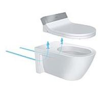 Duravit Starck 2 wall washdown WC 2533590000 blanc, pour SensoWash