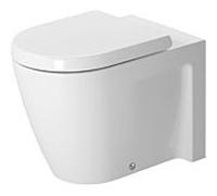 Duravit Starck 2, lave WC autonome, sortie horizontale, 21280900001, Couleur: Blanc avec Wondergliss