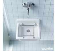 Duravit Starck 3 évier 0313480000 48 x 42,5 cm, blanc, sans débordement