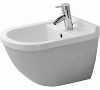 Duravit Starck 3 - Bidet suspendu avec trop-plein, blanc 2280150000