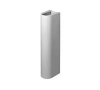 Duravit Starck 3 - Cache-siphon pour lavabo Starck 3, avec WonderGliss, blanc alpin 08651600001