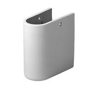 Duravit Starck 3 - Cache-siphon pour lavabo Starck 3, avec WonderGliss, blanc alpin 08651700001