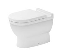 Duravit Starck 3 Cuvette au sol, carénage jusqu’au mur, 2068090000, back to wall