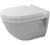 Duravit Cuvette de WC suspendue Starck 3 360x540 mm, distance de fixation 230 mm Blanc 2206090000