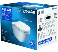 Duravit Starck 3 mur WC set 42250900A1 blanc , avec siège WC