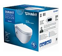 Duravit Starck 3 set WC mural 42000900A1 avec siège WC , blanc
