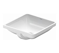 Duravit Starck 3 lavabo à encastrer 0305430000 sans banc de robinetterie, blanc