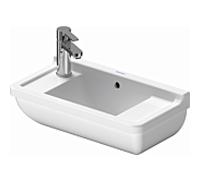 Duravit Lavabo Starck 3 0751500000 50x26 cm rectangulaire classique blanc brillant