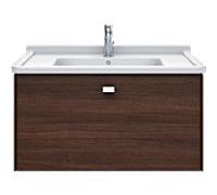 Duravit Starck 3 lavabo 85x48.5 cm rectangulaire classique-de meuble-avec plateau blanc brillant 0304800000
