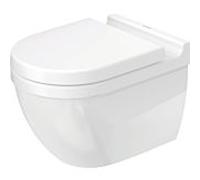 Duravit Starck 3 mur WC 2527092000 blanc, saillie de 54 cm, HygièneGlaze, sans contour