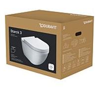 Duravit Starck 3 mur WC set 42250900A1 blanc , avec siège WC