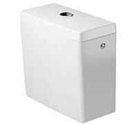 Duravit Starck 3 réservoir 09200000051 39x18,5cm, 6/3 l, blanc WonderGliss, pour raccordement à droite ou à gauche