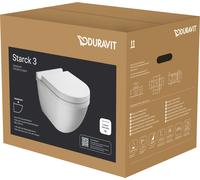 Duravit Starck 3 cuvette wc avec abattant à descente lente suspendue oui blanc brillant 45270900A1