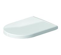 Duravit Starck 3 siège WC 0067710000 blanc, charnières Inox , sans abaissement automatique