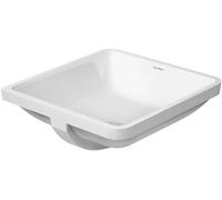 Duravit Starck 3 lavabo à encastrer 0305430000 sans banc de robinetterie, blanc