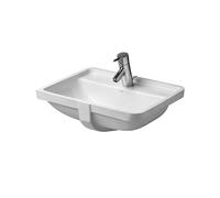 Duravit Lavabo Starck 3 49 x 36,5 cm rectangulaire sous plan blanc brillant 0302490000