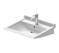 Duravit Starck 3 Vital lavabo 60x54,5cm avec Wondergliss blanc 03096000001