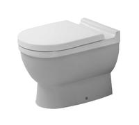 Duravit Starck 3 - WC à poser, évacuation horizontale, avec HygieneGlaze, blanc alpin 0124092000